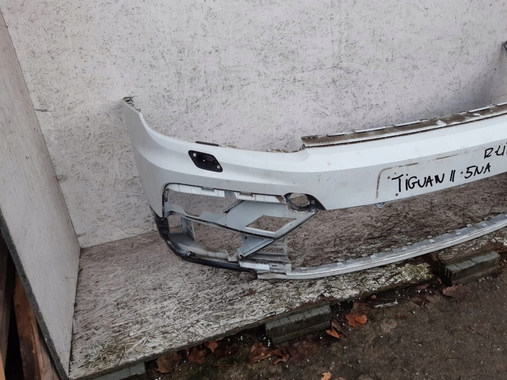 фото №3, Vw tiguan 5na 2 ii r-line бампер перед оригинал