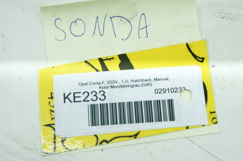 фото №6, Ke233 opel corsa f 1.2i датчик лямбда-зонд 9810666880