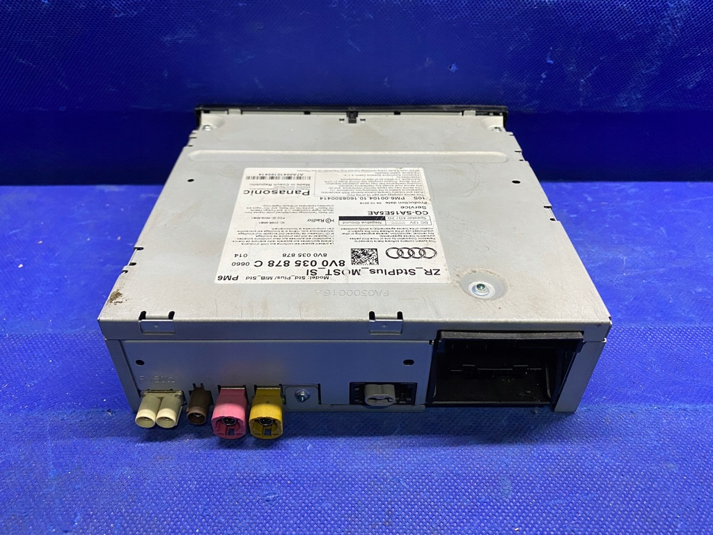 фото №7, Audi s3 8v a3 зчитувач навігації мультимедіа блок керування центральний 8v0035878c