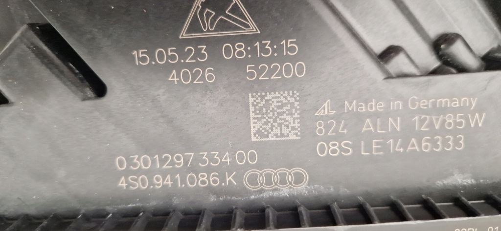 фото №6, Audi r8 4s lift laser лампа передняя правая комплектная