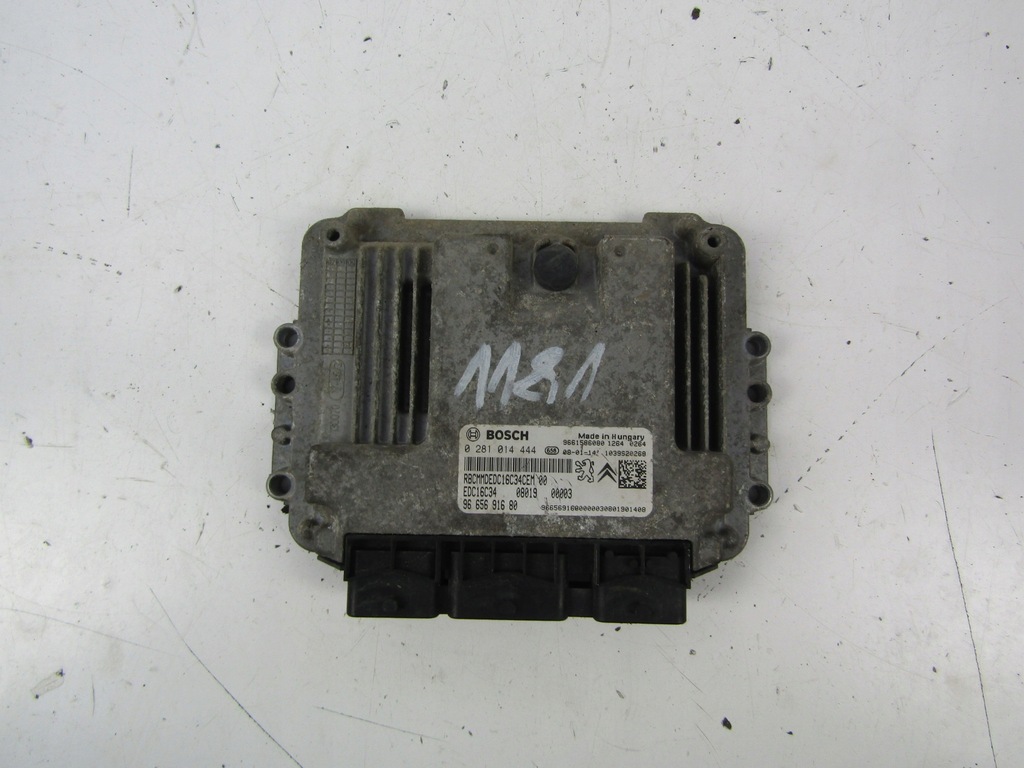 фото №10, Peugeot bipper блок управления двигателя набор 1.4hdi 68km 8hs 07-17 01353010080