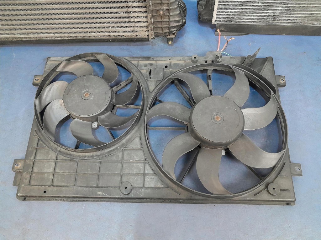 фото №8, Vw touran i 1.9 tdi радіатор води інтеркулер