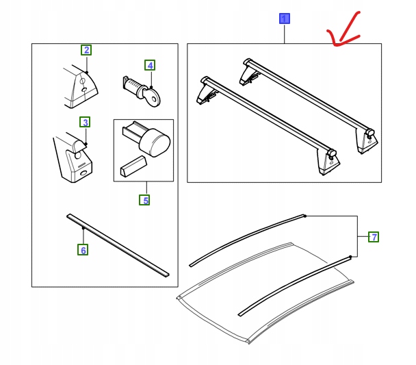 фото №14, Nty ezc-fr-028 ручка кришки багажника
