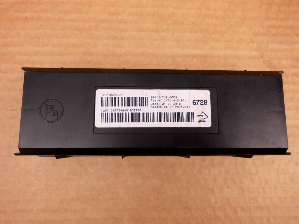 фото №1, Opel zafira c модуль обдув 13586728 europa