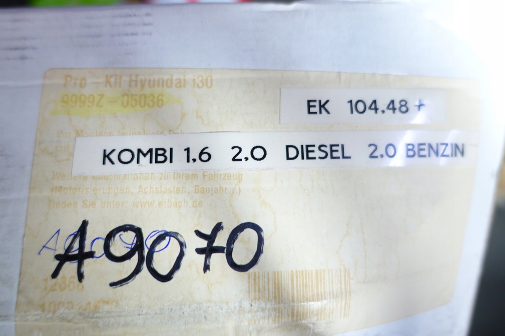 фото №7, Пружини занижуючі kia ceed i ed kombi e10-46-015-08-22 eibach підвіска