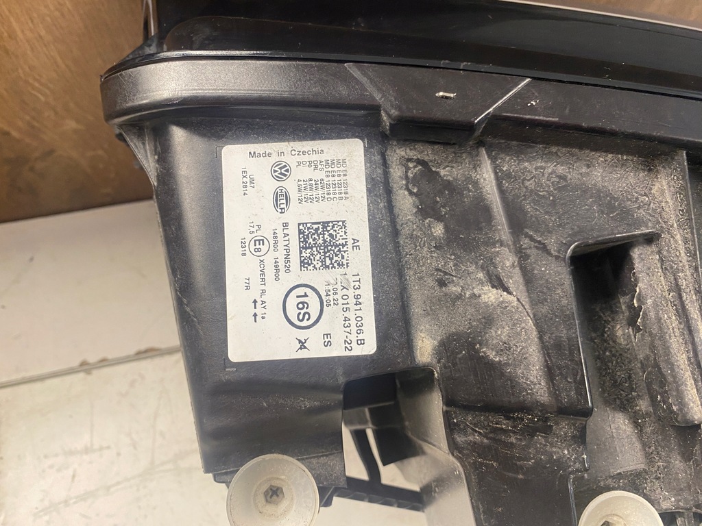 фото №6, Vw id 5 лампа правый перед full led 1t3941036b