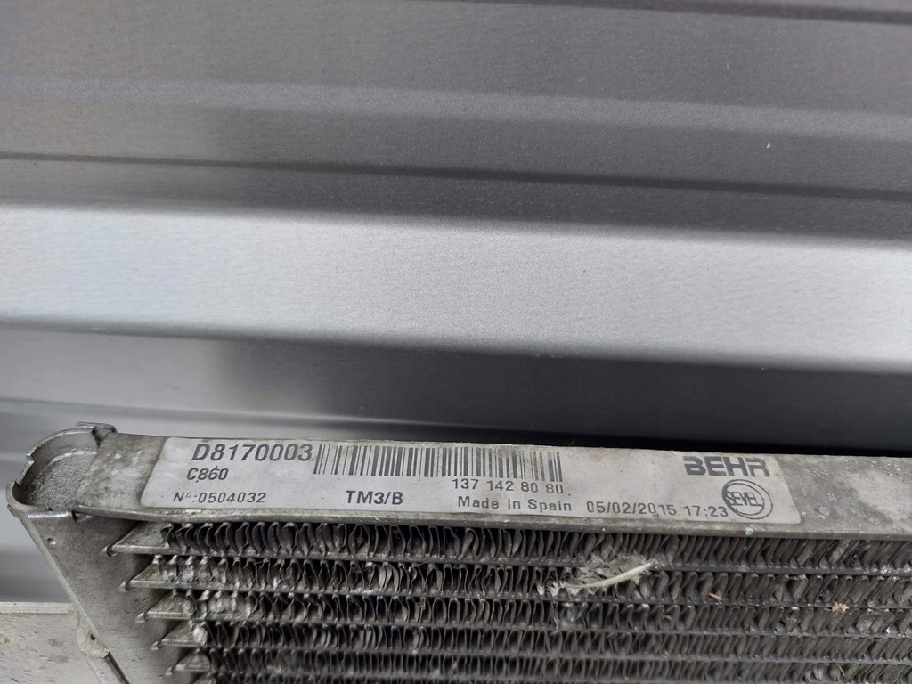 фото №5, Fiat ducato радіатор кондиціонера iii 1371428080