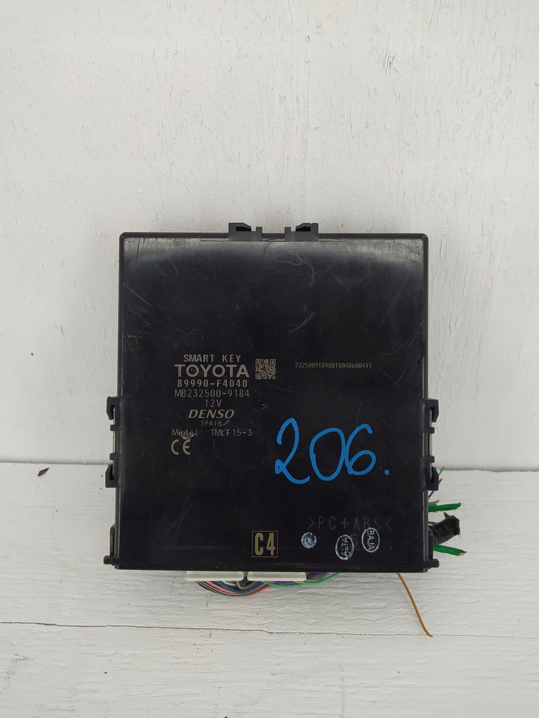 фото №1, Toyota chr ch-r модуль smart key 89990-f4040