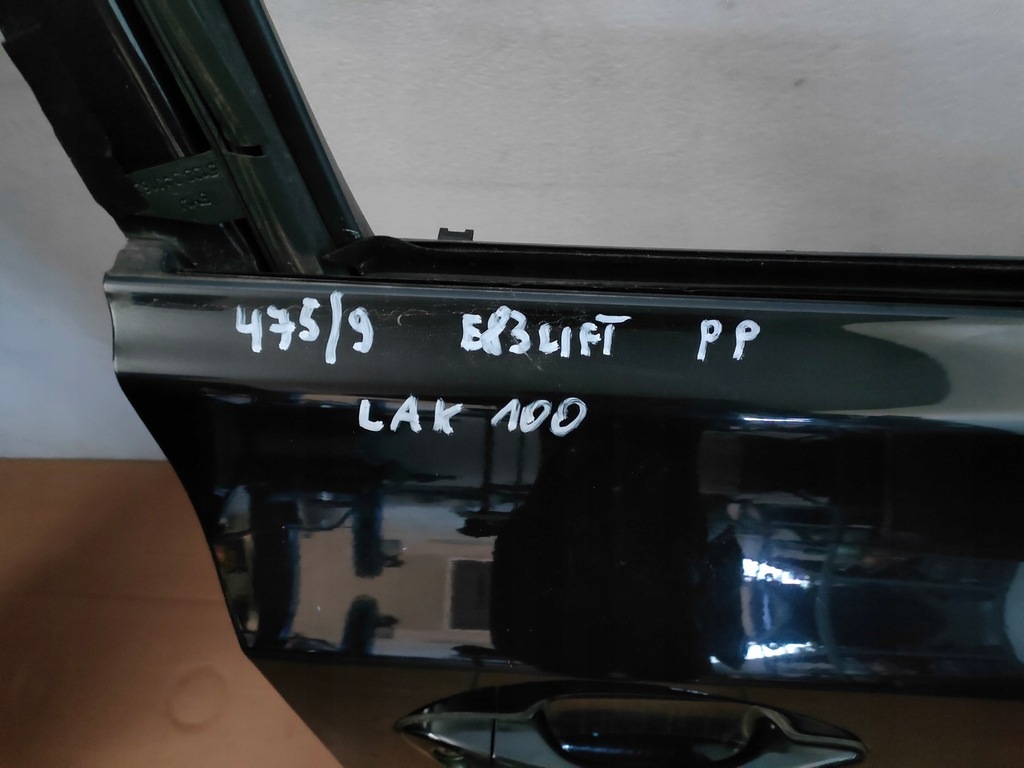 фото №6, Bmw x3 e83 lift дверь правый перед black sapphire