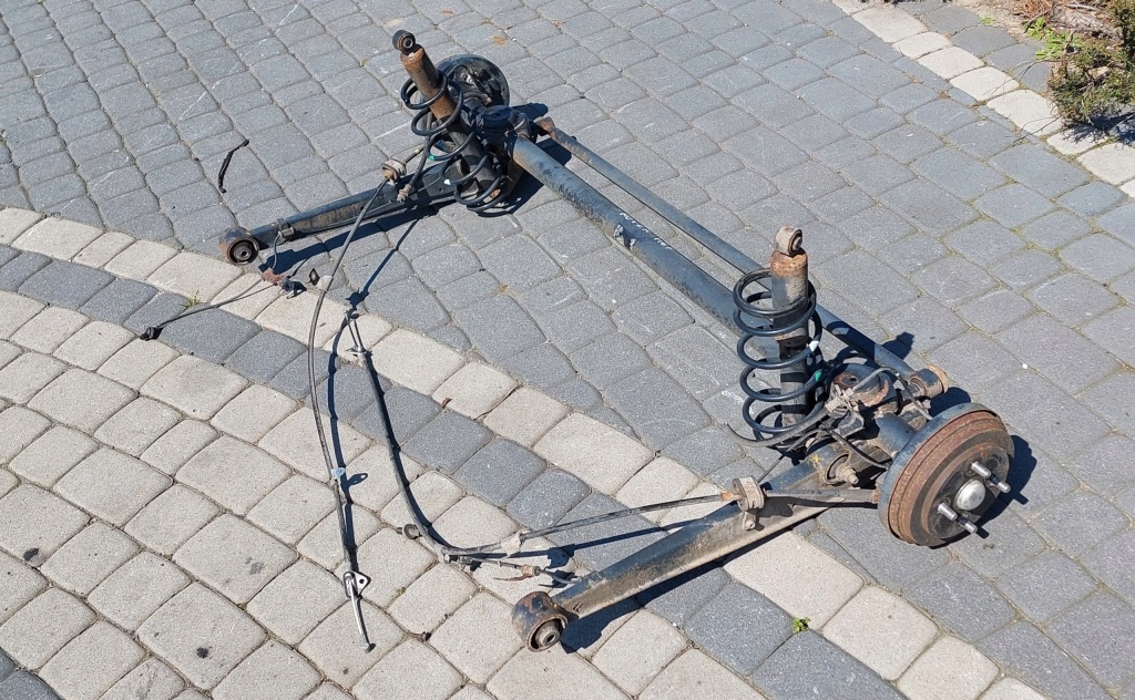 фото №3, Oś балка подвеска задняя rover mgf