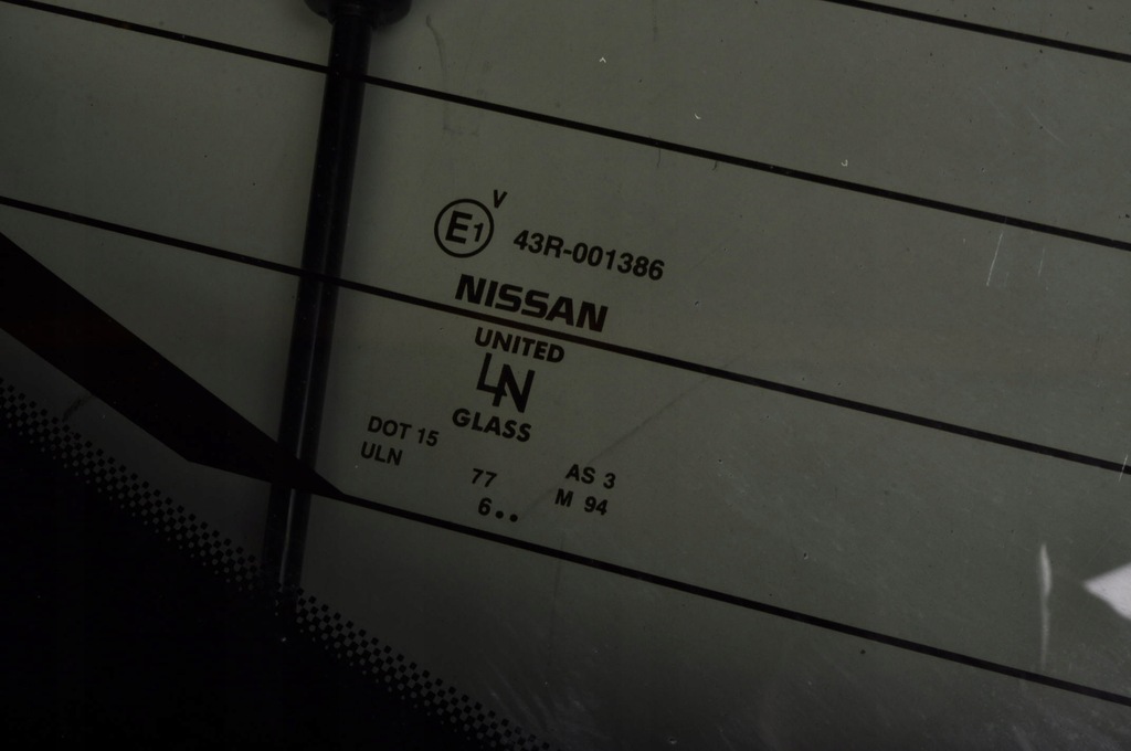 фото №8, Nissan pathfinder iii r51 скло задня задня кришки