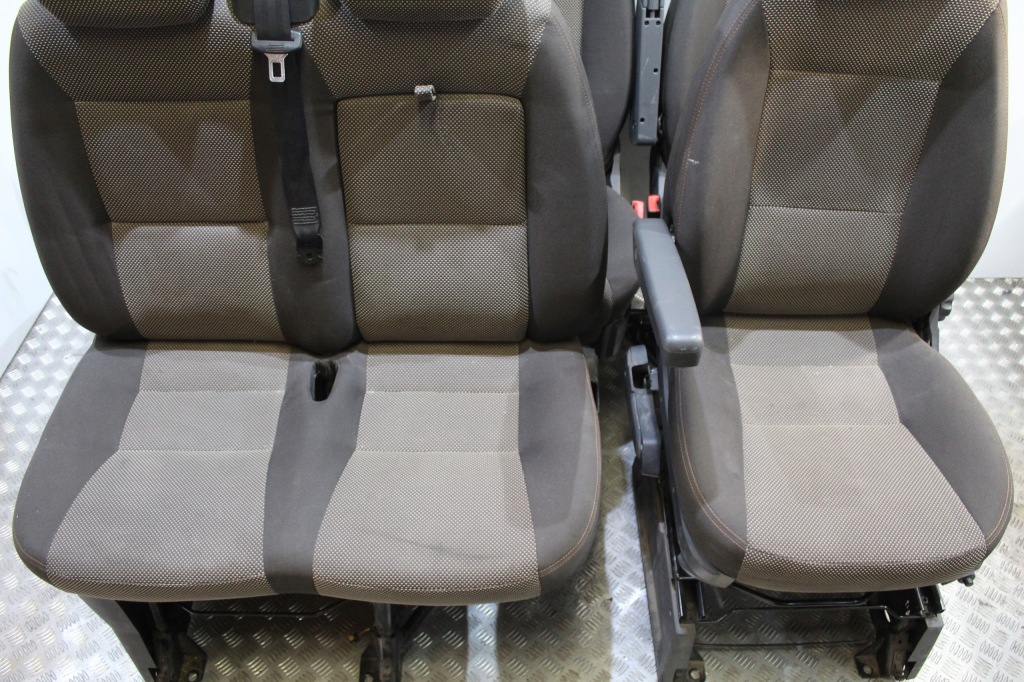 фото №3, Заднее сиденье салон двойная кабина fiat ducato iii 3 lift