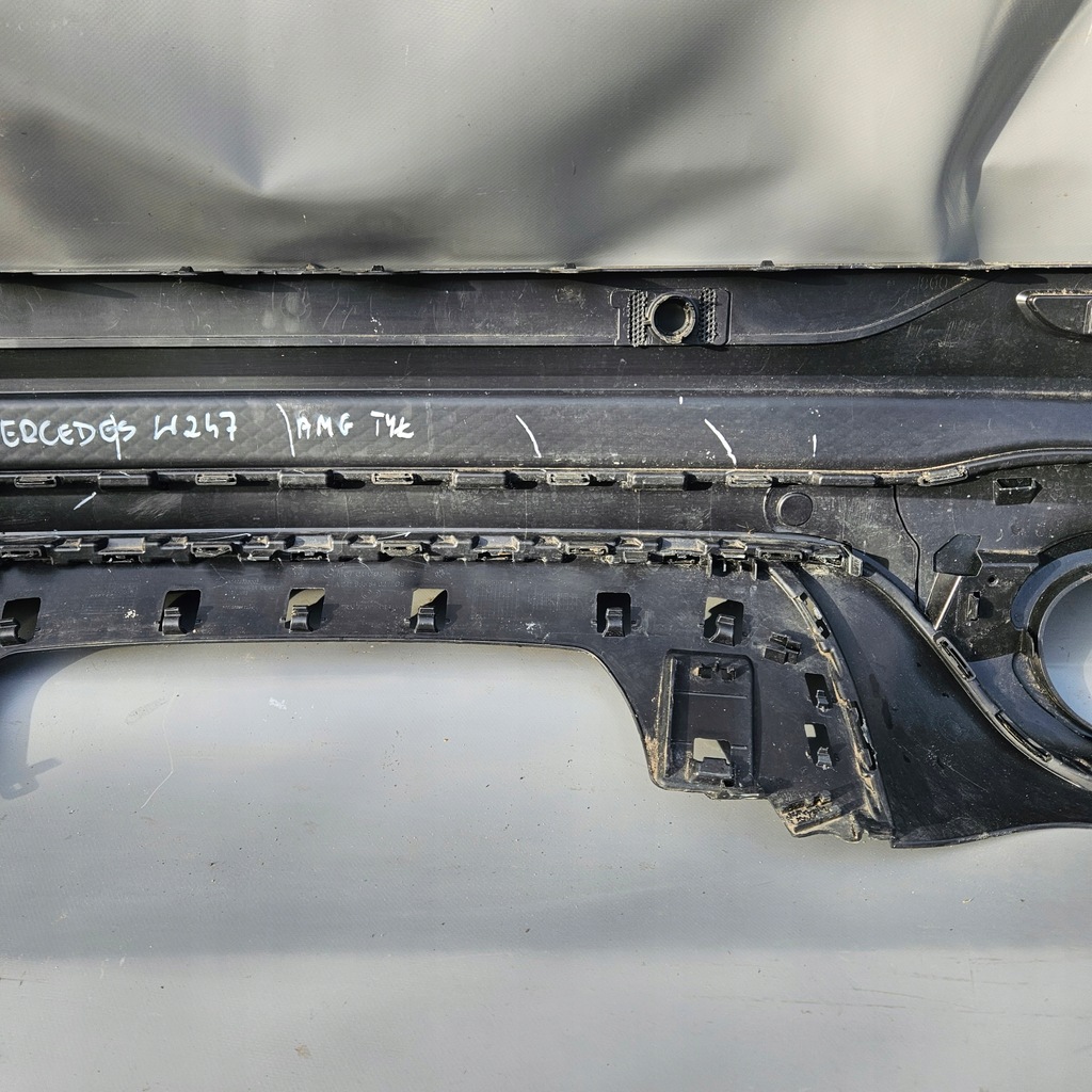 фото №13, Mercedes glb x247 amg 19- бампер спойлер задняя