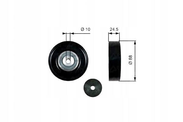 фото №11, Gates t36381 ролик