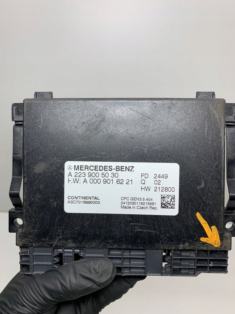 фото №7, Mercedes w206 w223 модуль блок керування коробки передач a2239005030