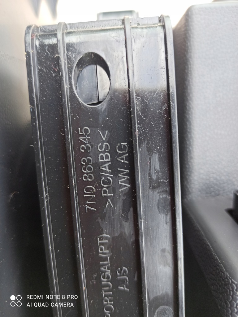 фото №7, Тунель середній бардачок роз'єм alhambra ii 7n 7n0863323b