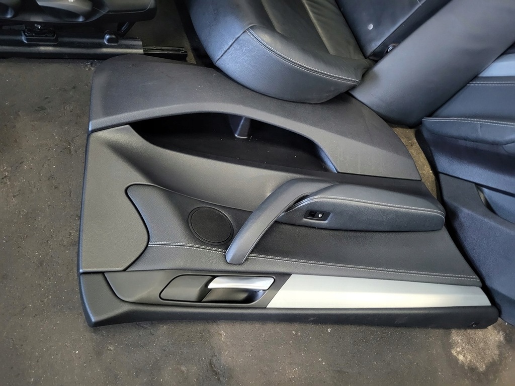 фото №14, Bmw x3 f25 m-pakiet сидіння заднє сидіння обшивка сидіння підігрів оббивка czarna uk