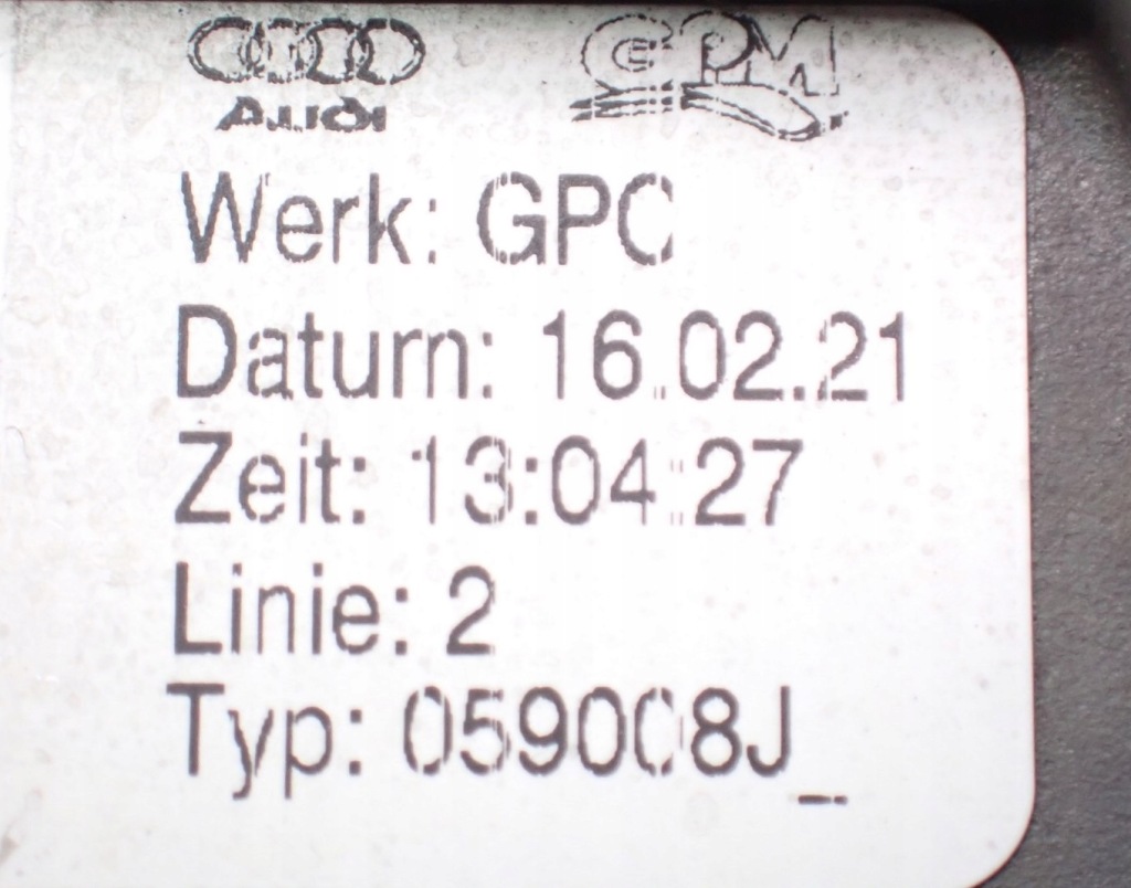 фото №6, Насос wody 059121008j 059008j audi a8 q7 4l 3.0tdi