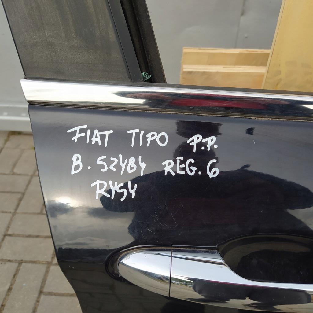фото №3, Двері правий перед передні fiat tipo ii