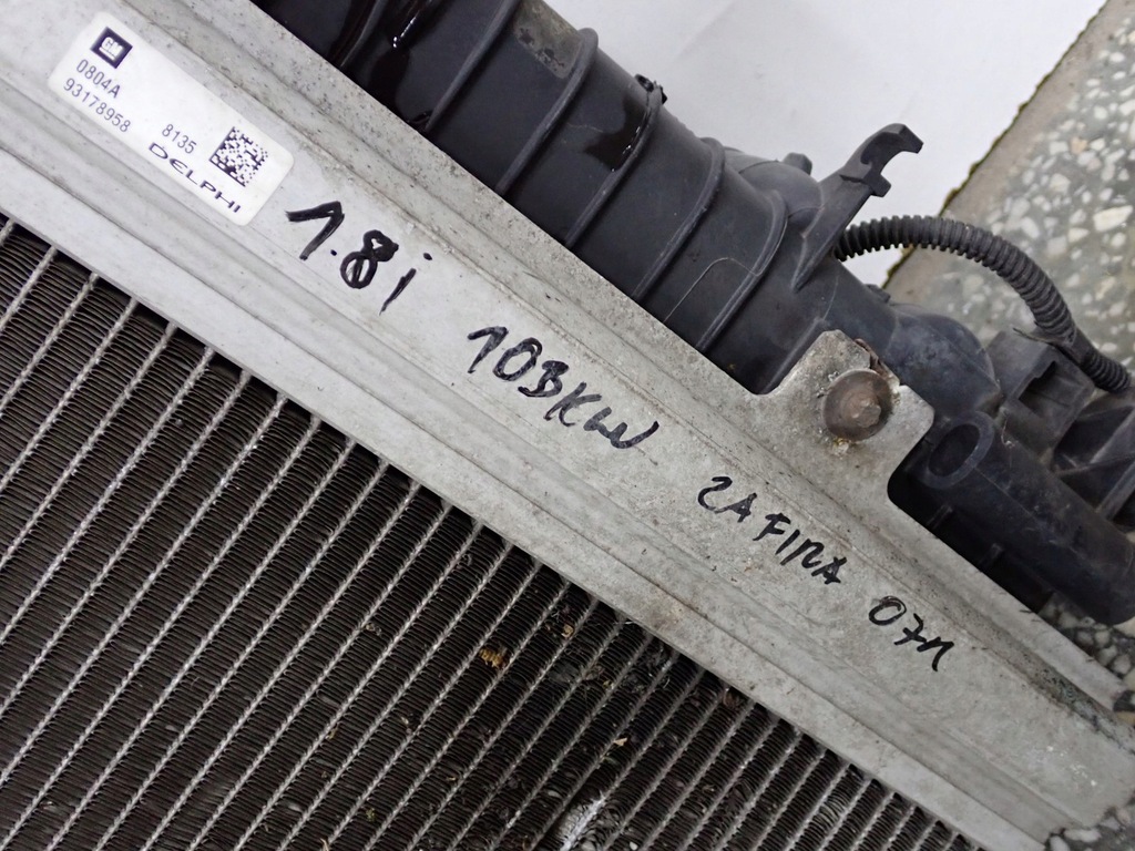 фото №7, Kompletny перед капот бампер лампи eur opel zafira ii b 07r