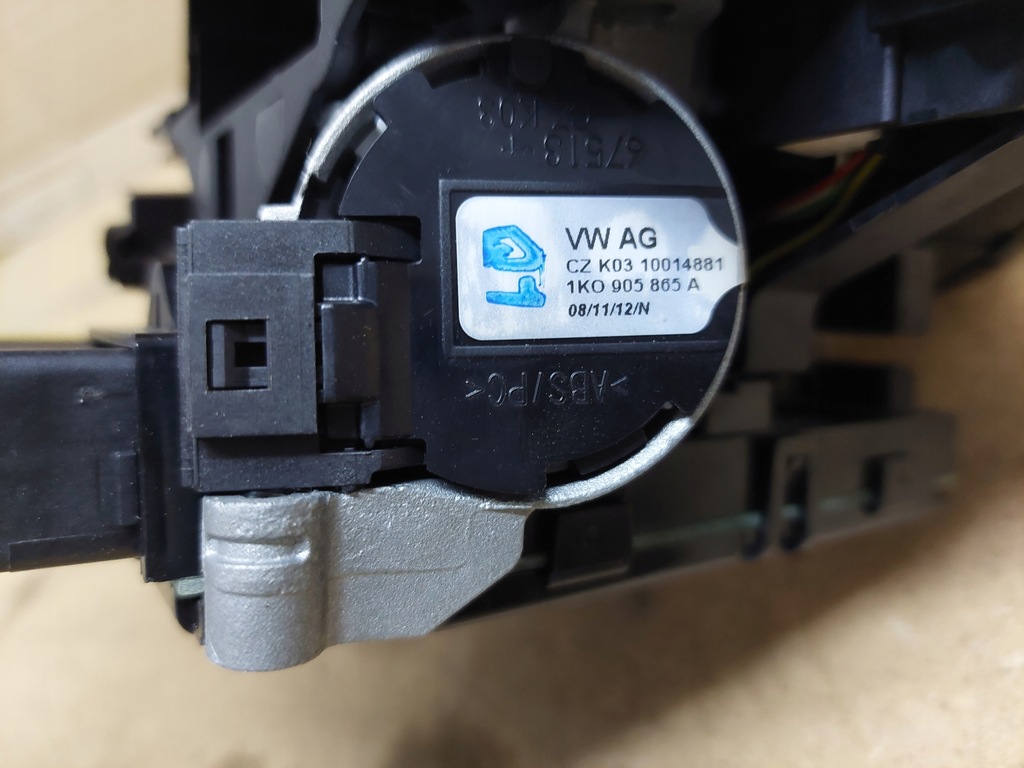 фото №6, Модуль руля переключатель лента golf vi 08r