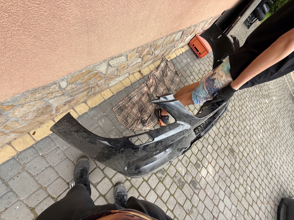 фото №9, Mercedes benz ml w166 бампер передній