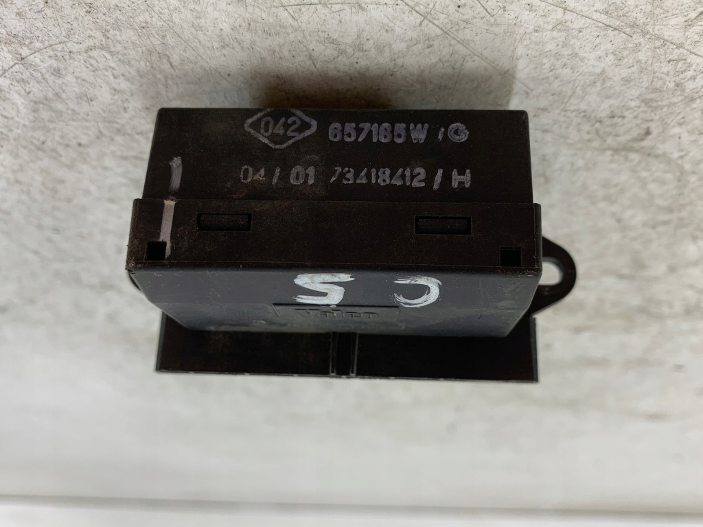 фото №3, Renault megane ii резистор резистор вентилятор 657165w