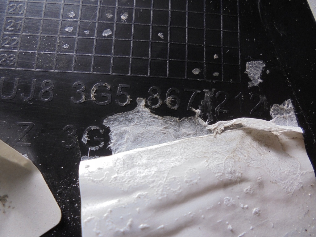 фото №11, Обшивка обивка дверь правый правое задняя задний vw passat b8 3g5867212