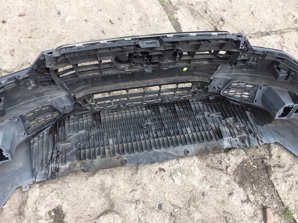 фото №13, Audi a6 c7 s-line lx5r бампер передній перед решітка радіатора