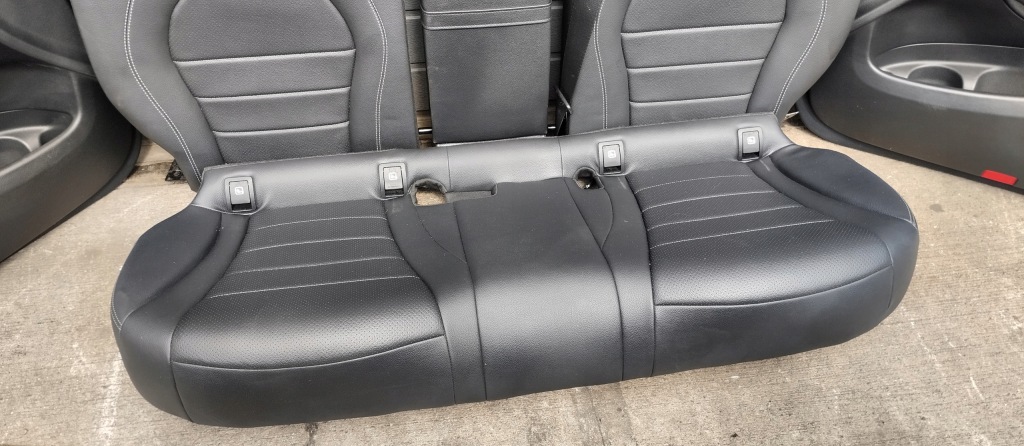 фото №7, Сидіння заднє сидіння mercedes glc suv x253 w253 комплект eu підігрів шкіра