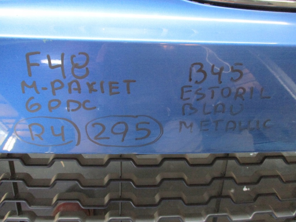 фото №12, Бампер bmw x1 f48 6x pdc m-pakiet b45