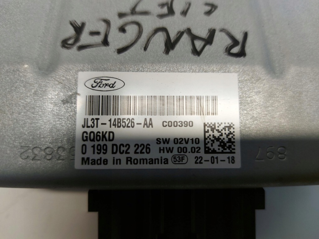 фото №2, Ford ranger iv lift модуль блок управления напряжения jl3t-14b526-aa