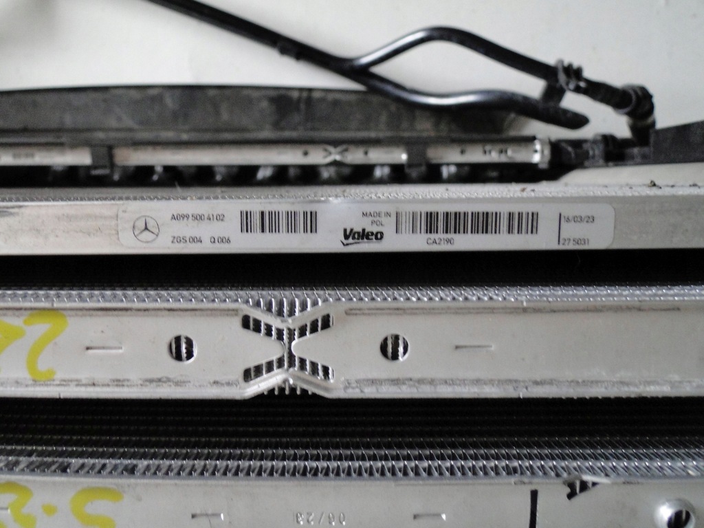 фото №9, Mercedes glc 254 x254 c254 радиатор wody nt кондиционера вентилятор 650w