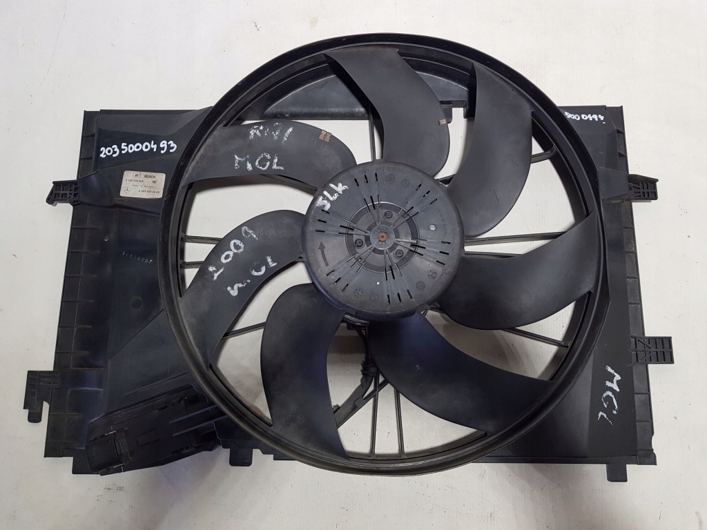 фото №1, Вентилятор радіатора mercedes clk w209 w203 slk r171 w171 a2035000493