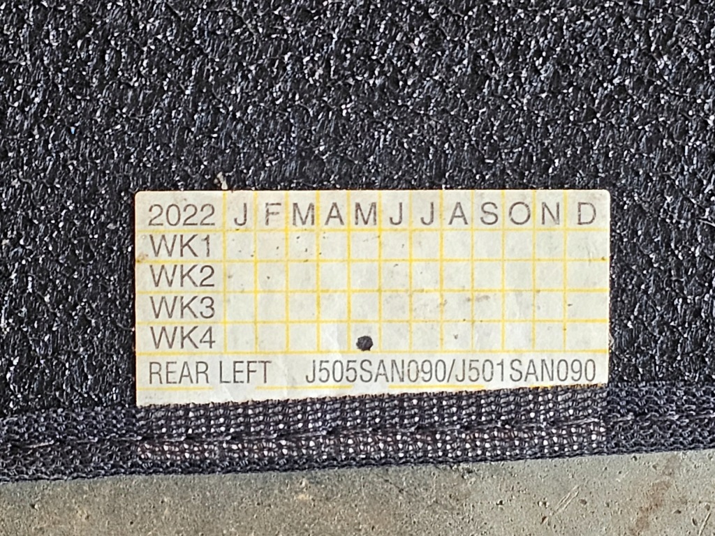 Subaru outback vi 20-25 коврики велюровые комплект j505san090 америка Доставка