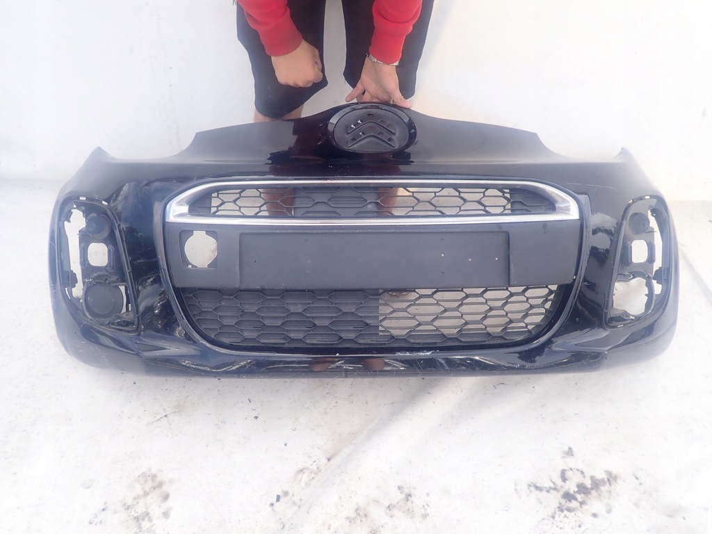 фото №16, Citroen c1 i 1 lift 12-14 бампер перед передний