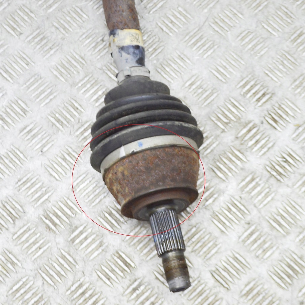 фото №7, Fiat 500x 2015 права сторона привідний вал передня