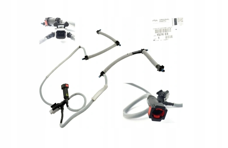 фото №1, Обратка топлива форсунок citroen c5 iii c6 2.7 3.0 hdi