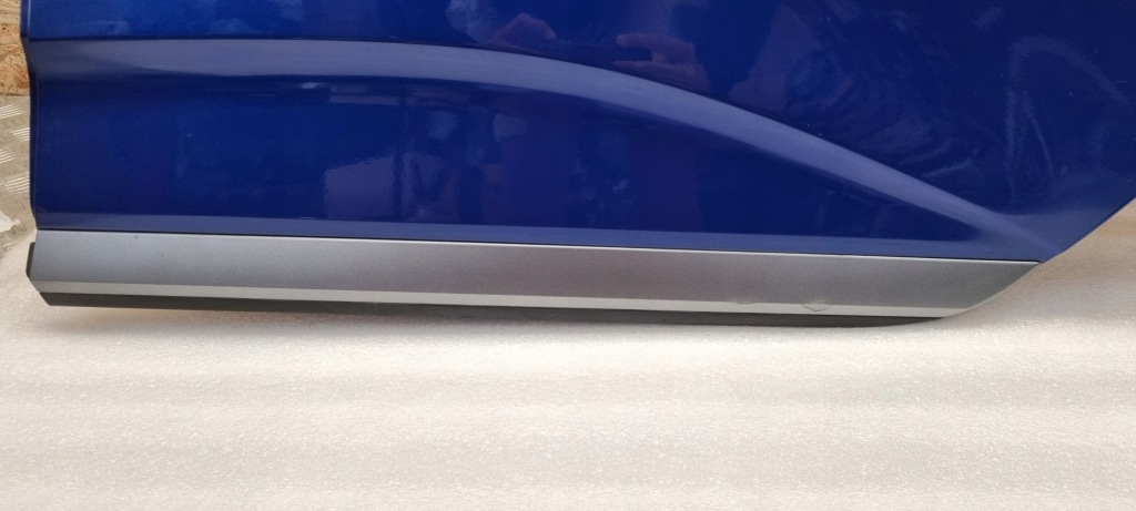 фото №8, Renault clio v двері лівий ліва задня задні 120mik колір blue iron terqh rqh