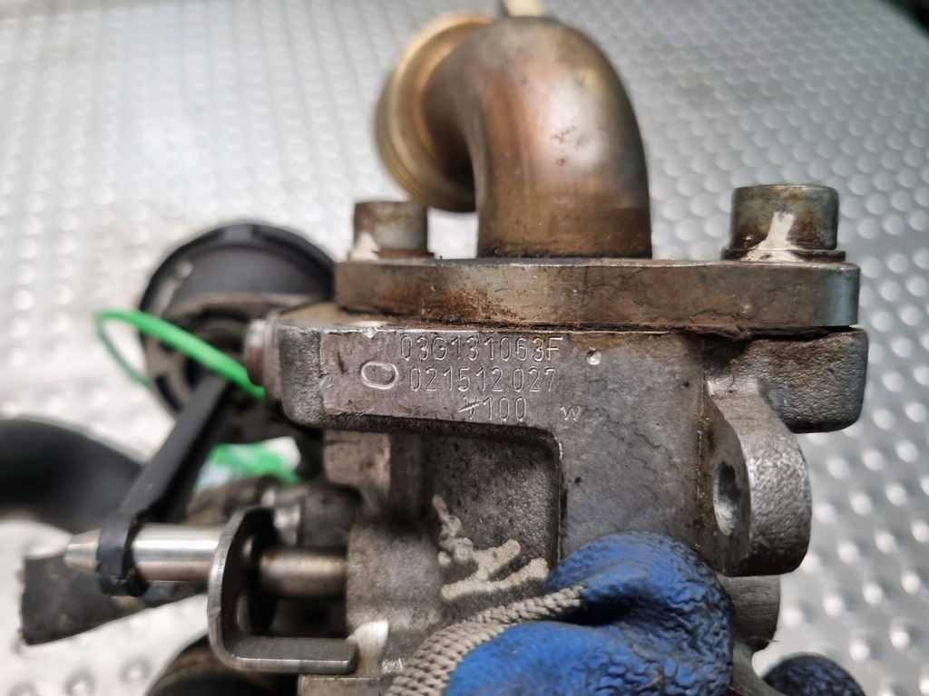 фото №8, Радіатор вихлопних газів egr 03g131513j vw passat b6 golf v altea a3 8p 2.0tdi