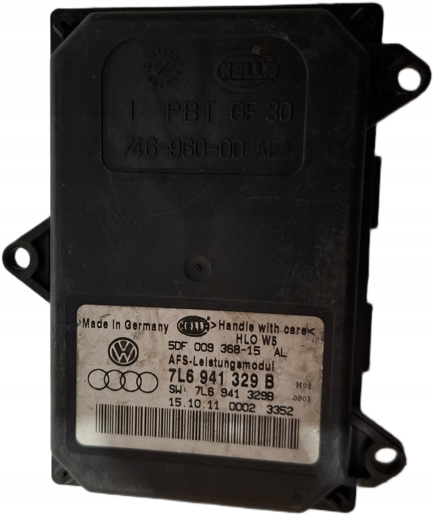 фото №1, Skoda superb 2 ii lift модуль повороту лампи ксенон afs 7l6941329b опис!