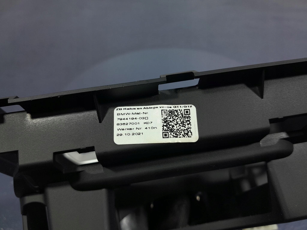 фото №5, Bmw 7 g11 g12 lci кронштейн na чашки підсклянник роз'єм usb 7944194