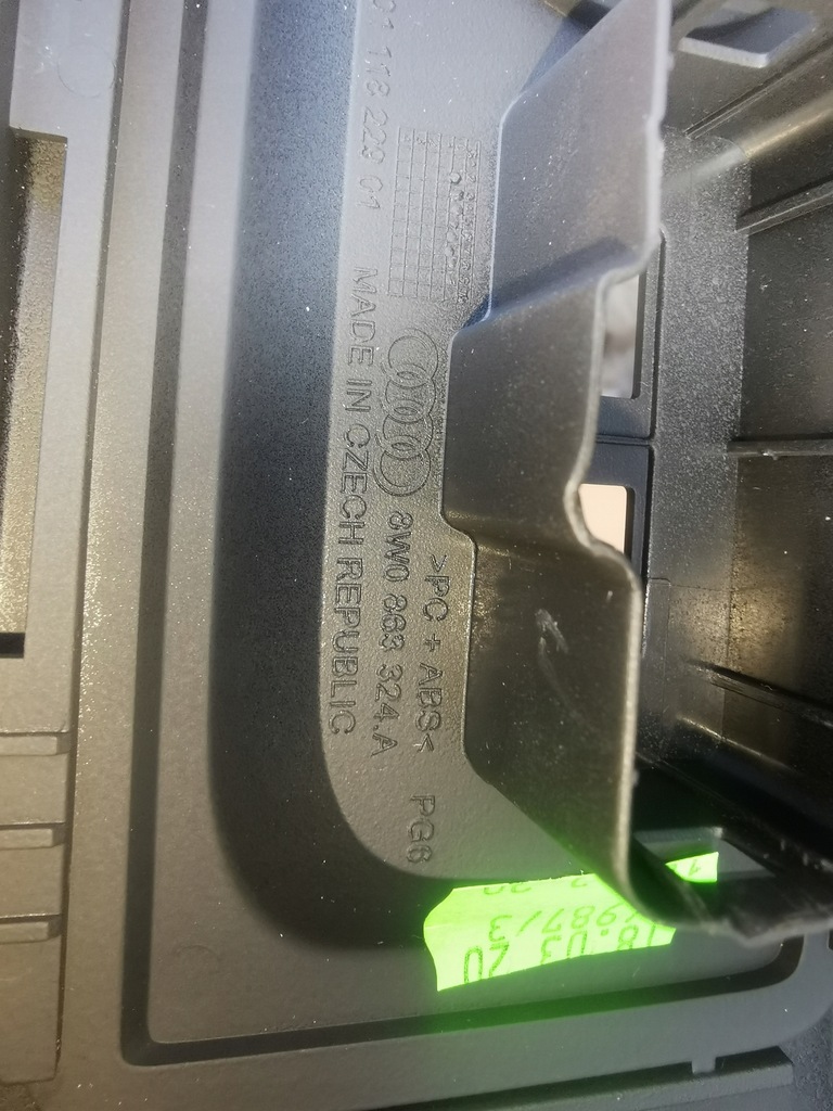 фото №7, Панель решётка обдув задняя audi rs4 rs5 8w lift 2021