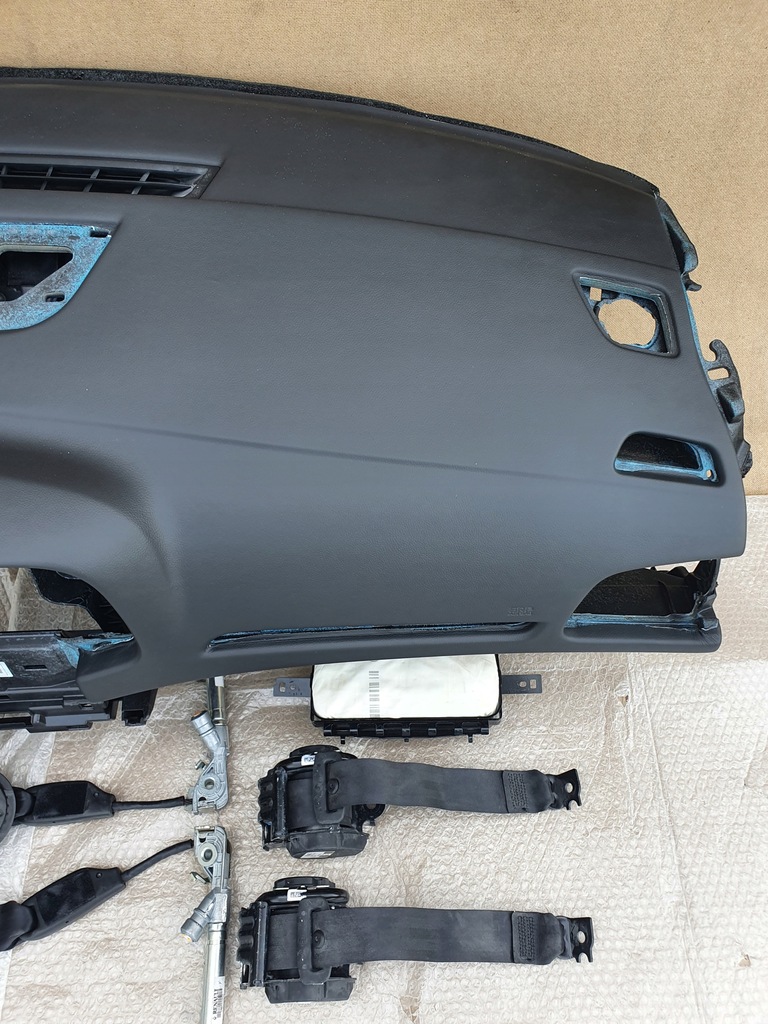 фото №4, Renault megane iv панель приладів консоль подушка безпеки ремені