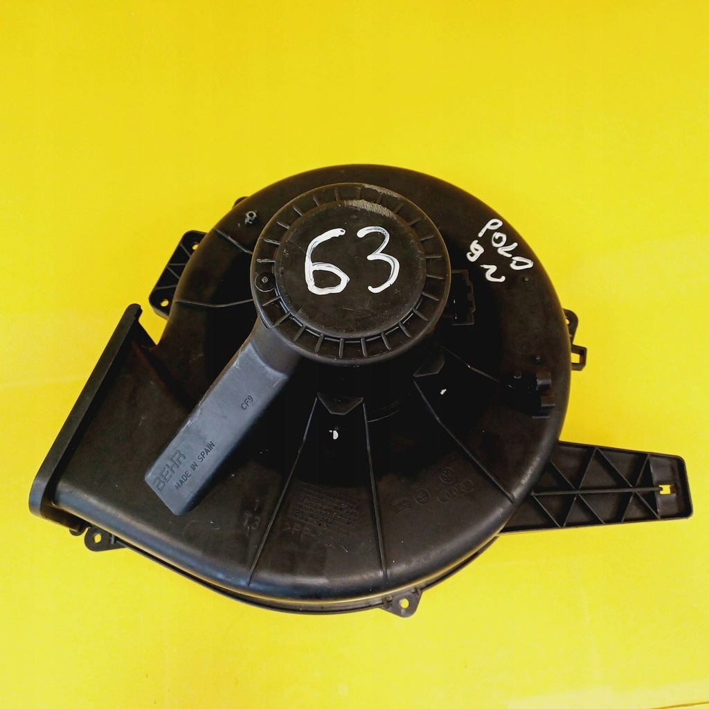 фото №6, Повітродувка обдув вентилятор volkswagen polo iv 9n3 6q1819015g nr63