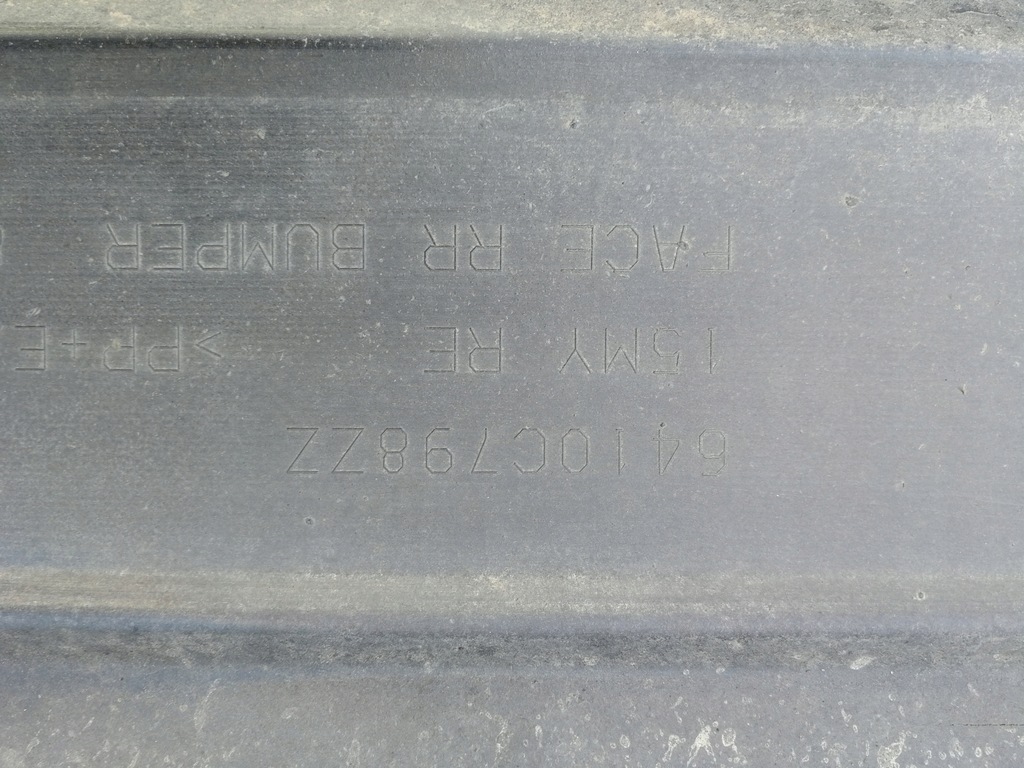 фото №14, Mitsubishi outlander iii 3 lift 15- 6410c798zz бампер задня задній