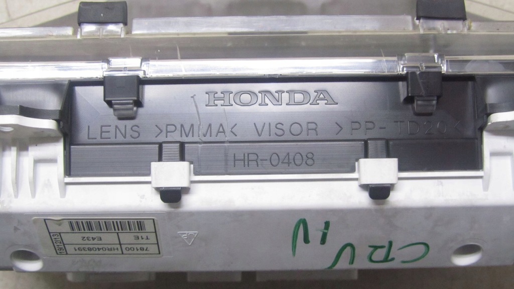 фото №5, Honda cr-v iv счетчик приборы 12-