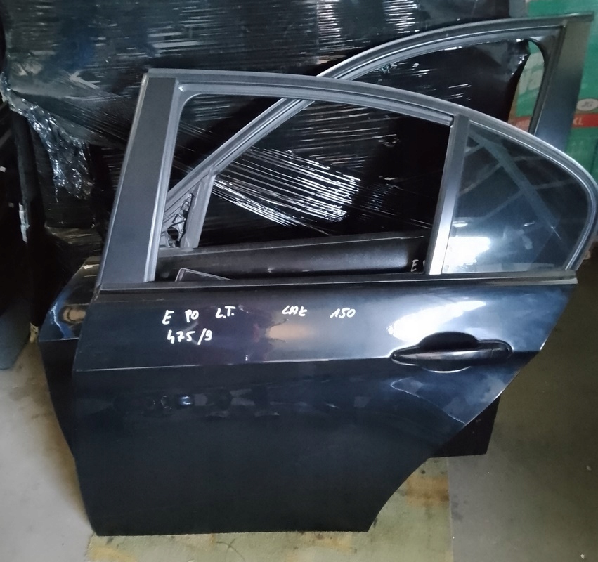 фото №1, Bmw e90 двері лівий задня задні black sapphire