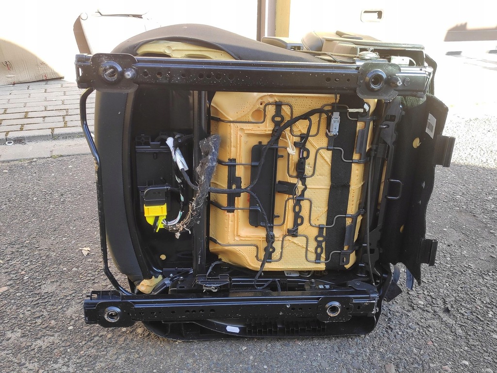 фото №7, Сиденье правый перед передний пассажира полукожа renault espace v