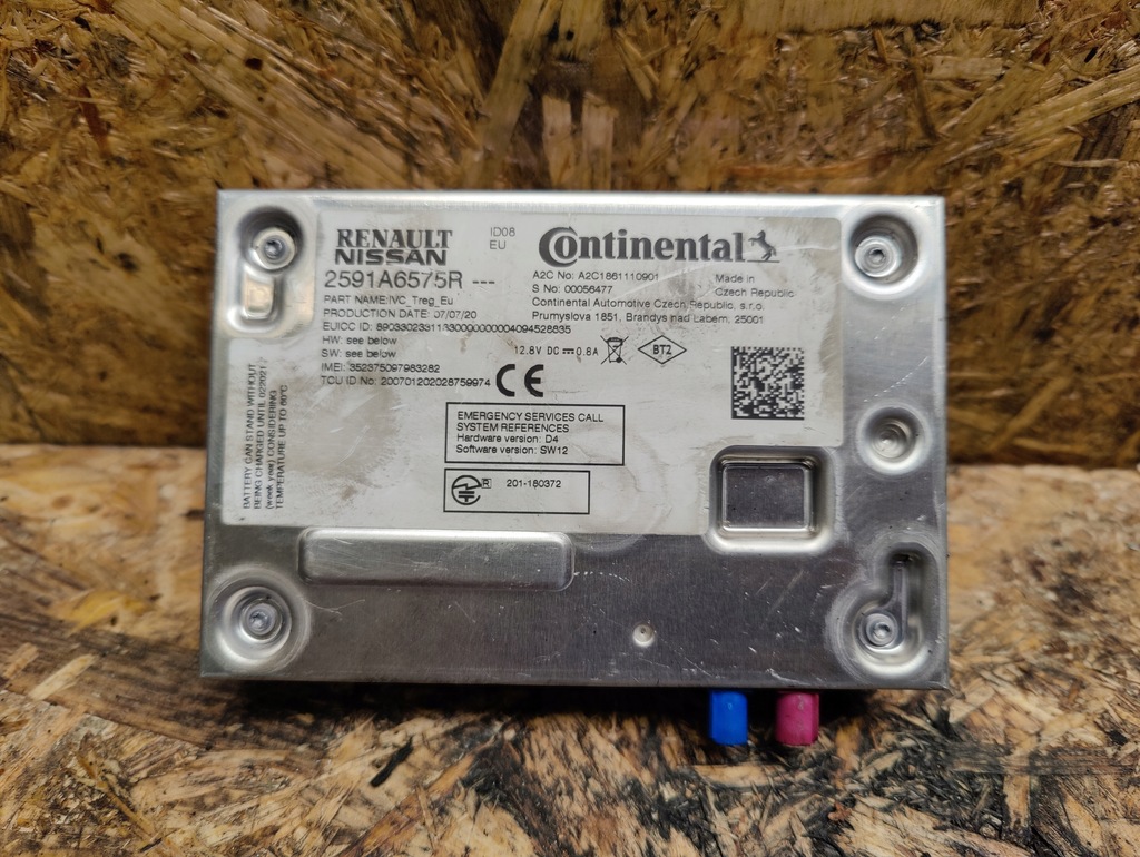 фото №1, Модуль bluetooth clio iv captur 2591a6575r